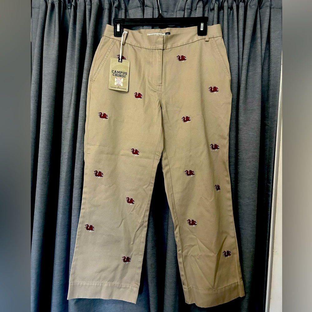 New USC Gamecock women’s khaki capri